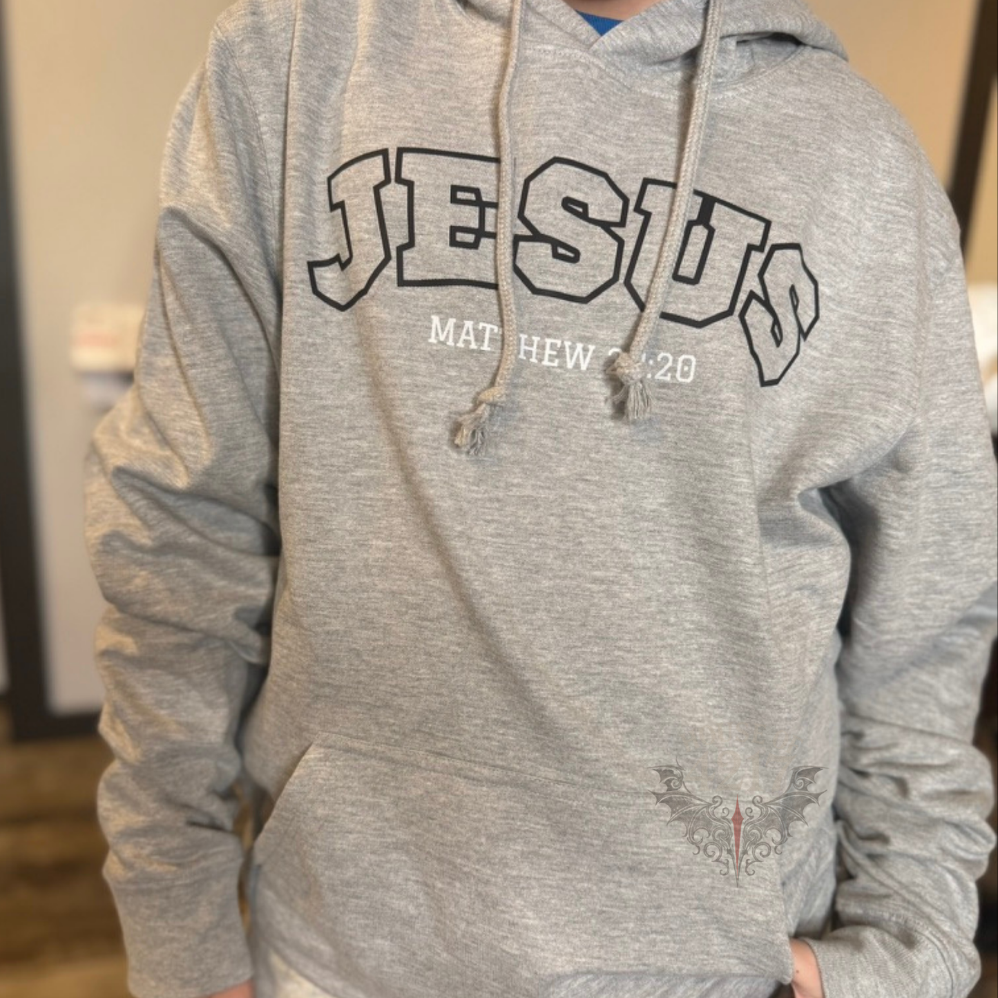 Jesus Matthew 28:20 Hoodie