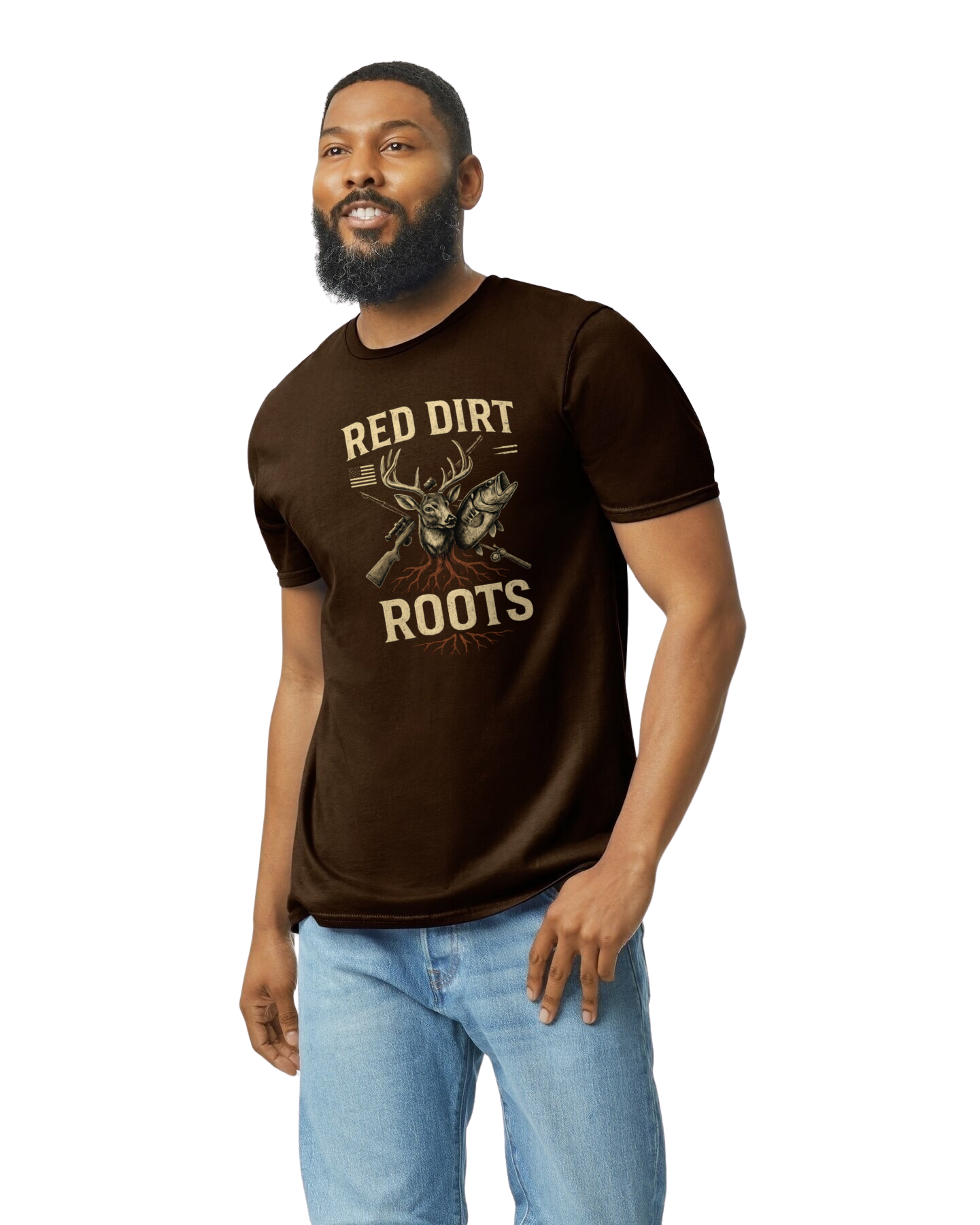 Red Dirt Roots Hunt & Fish Tee