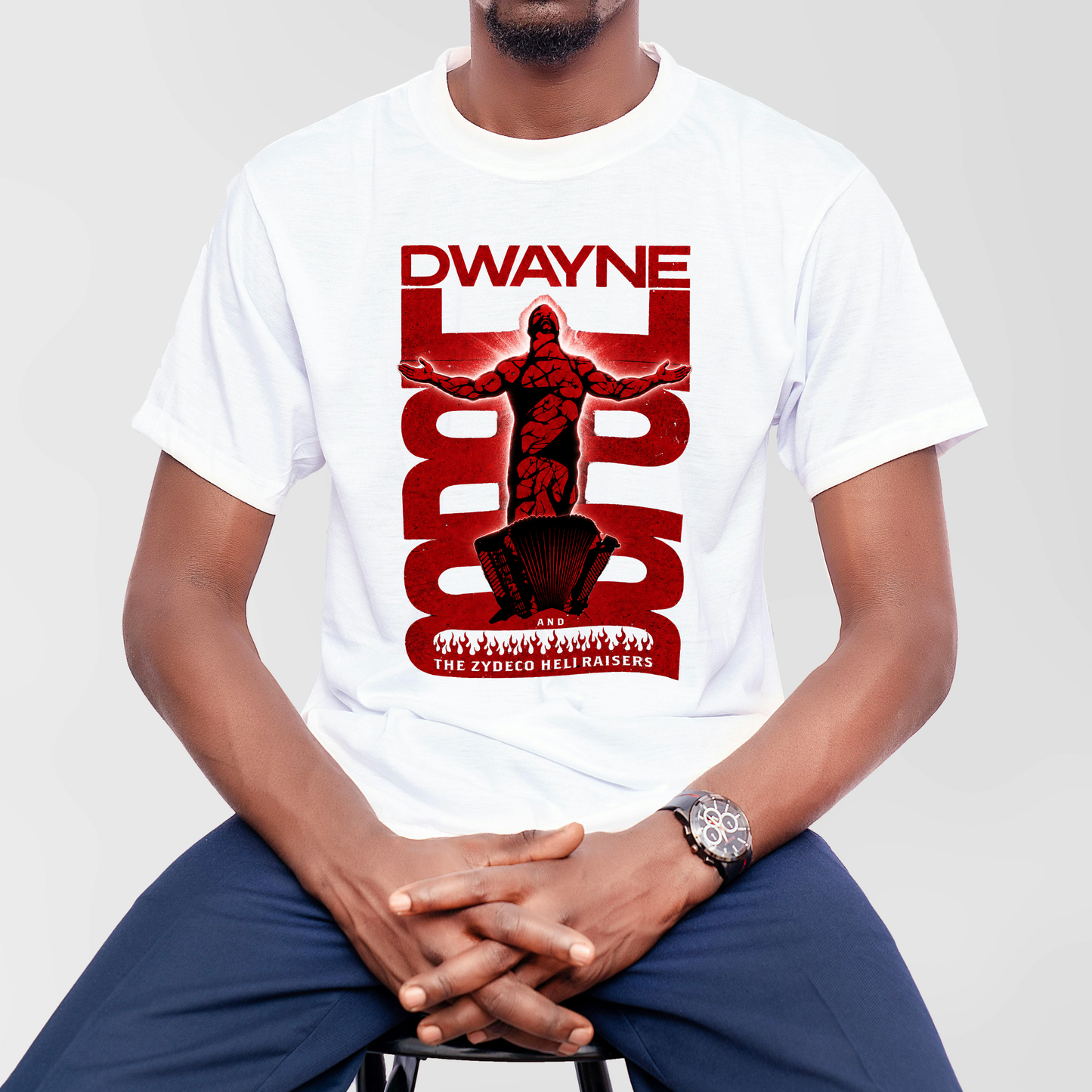 Dwayne Dopsie & the Zydeco Hellraisers Unisex Tee