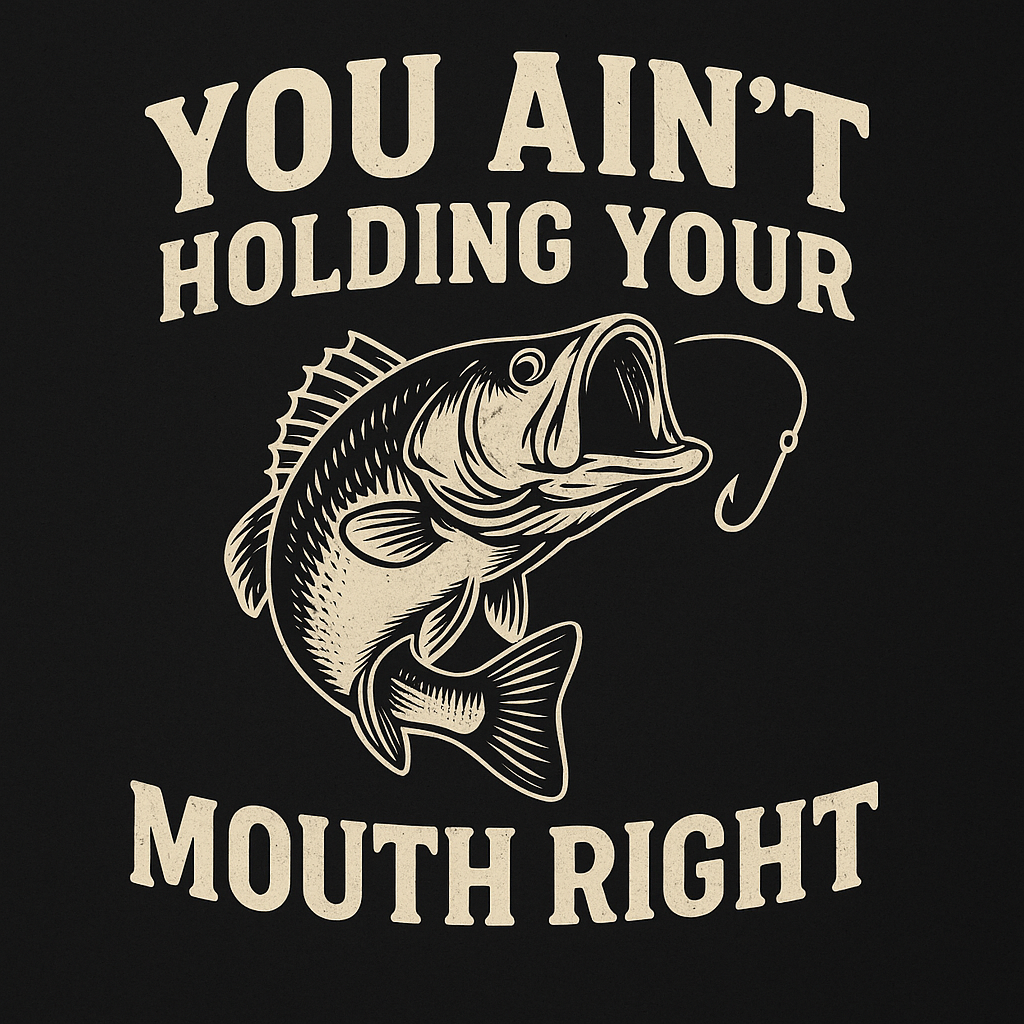 You ain't holding your mouth right