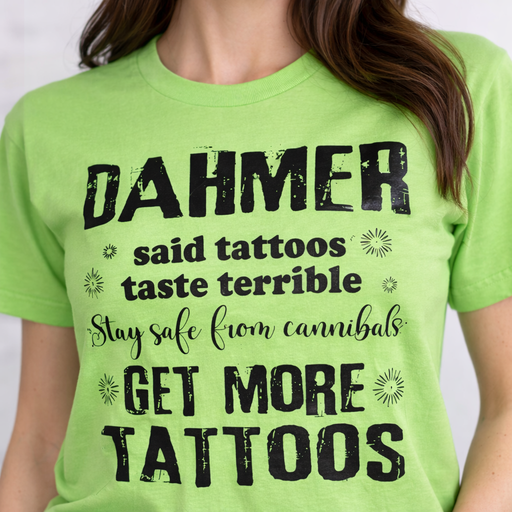 TATTOOS TASTE TERRIBLE