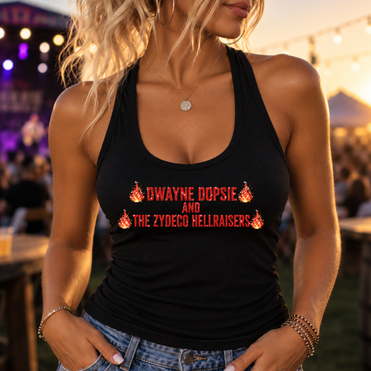 Dwayne Dopsie & the Zydeco Hellraisers Women's tank