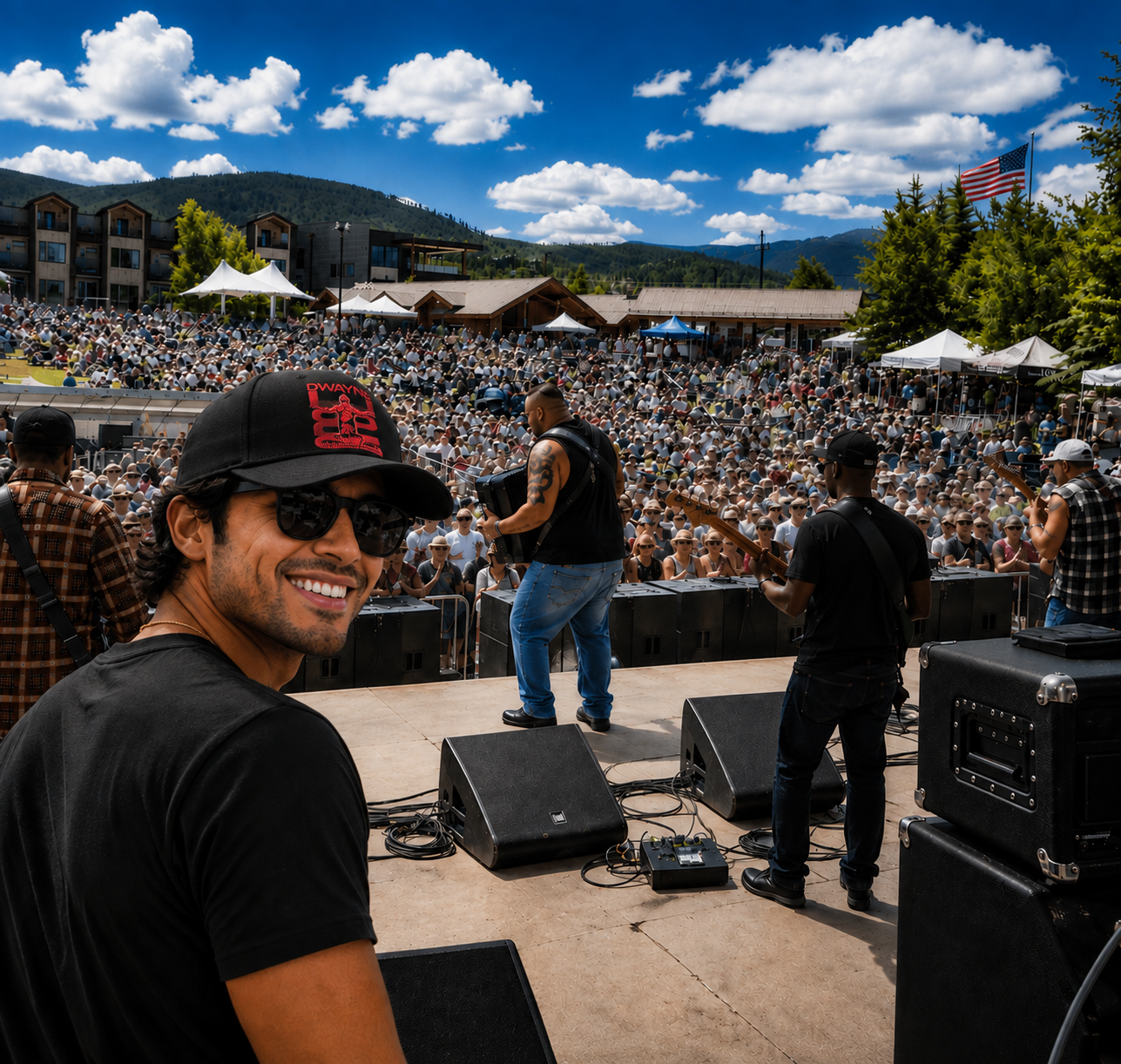 Dwayne Dopsie & The Zydeco Hellraisers Signature Graphic Hat