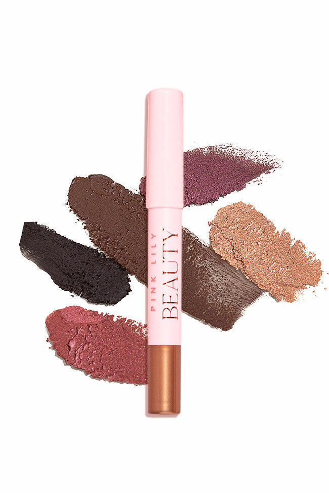 Pink Lily Beauty Eye Want It All Multi Eyeshadow and Eyeliner - Bronze Bloom FINAL SALE