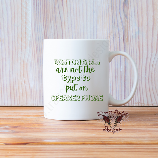 Boston girls mug