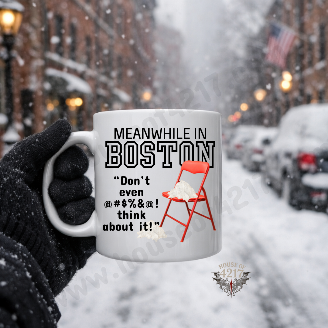 Meanwhile in Boston Mug