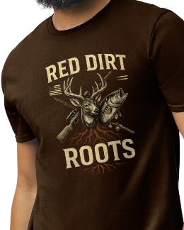 Red Dirt Roots Hunt & Fish Tee