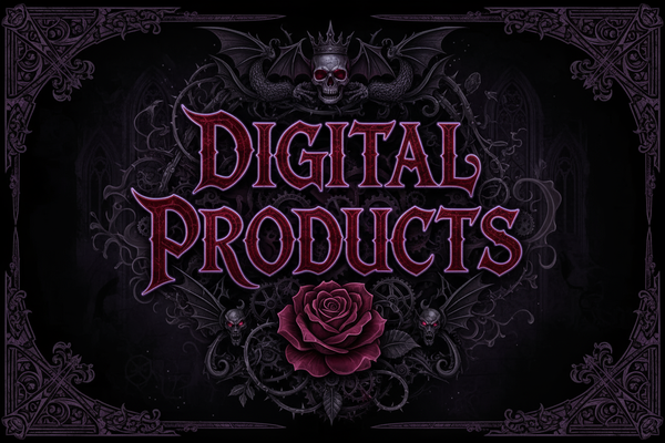 no it just needs to say DIGITAL PRODUCTS IN GOTHIC STYLE