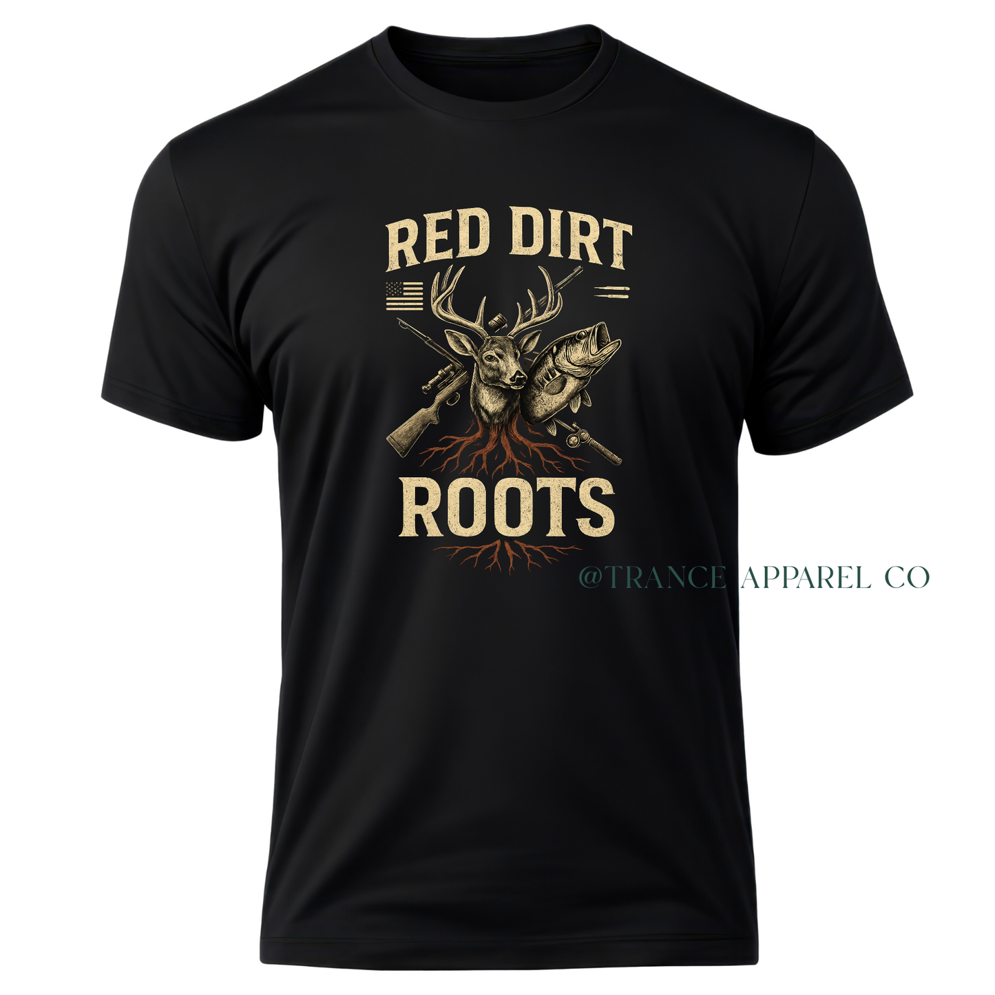 Red Dirt Roots Hunt & Fish Tee