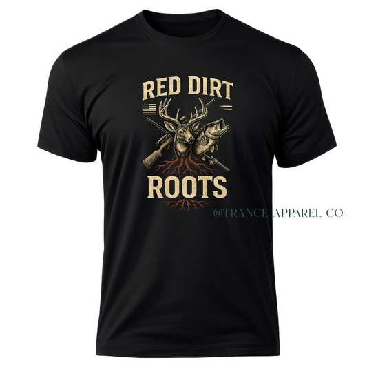 Red Dirt Roots Hunt & Fish Tee