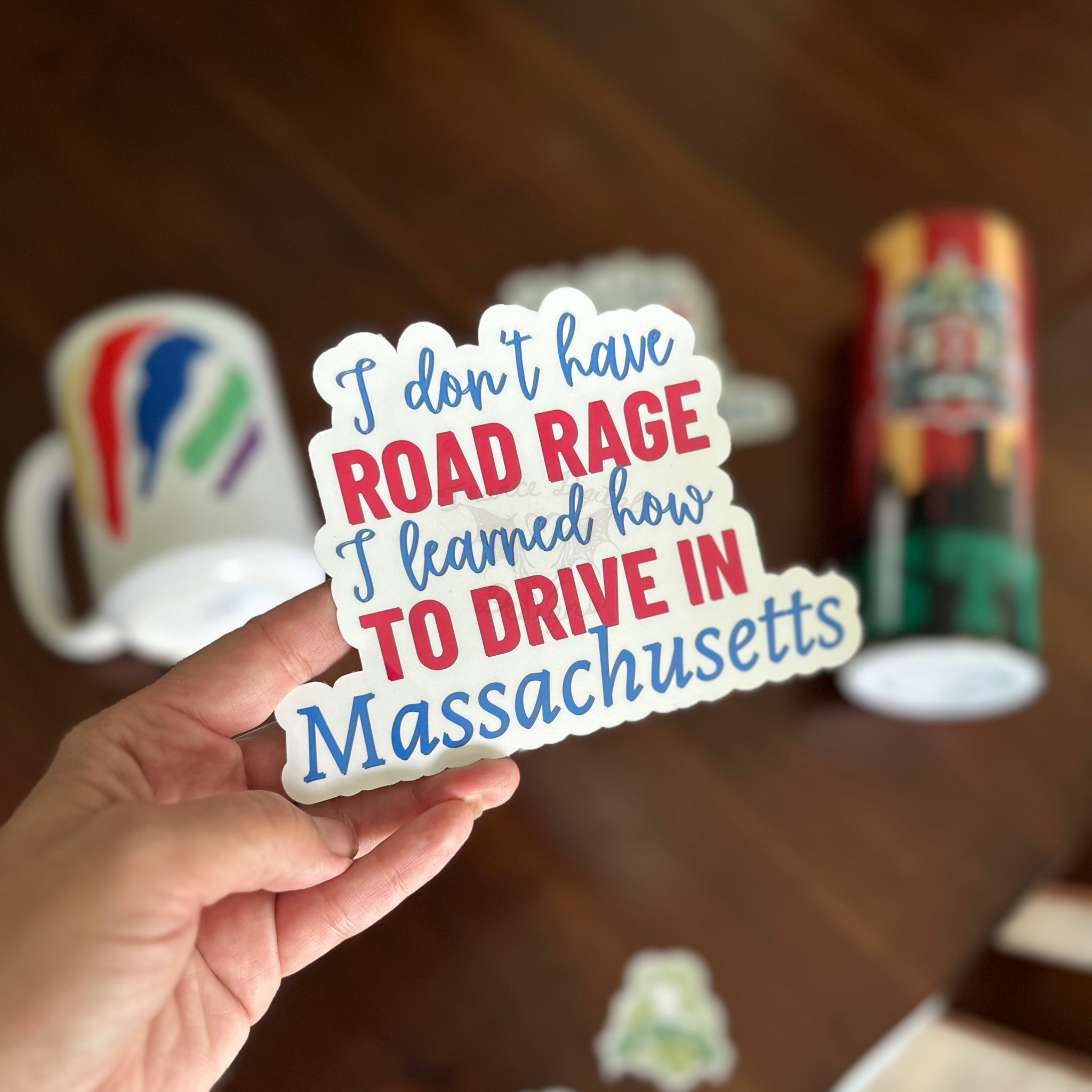 I don't have road rage sticker – Trance Digital Designs