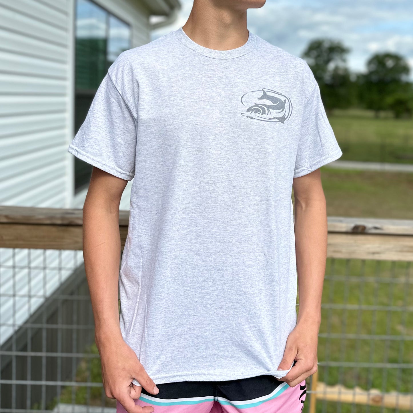 Lucky fishing shirt... Do not wash Tee